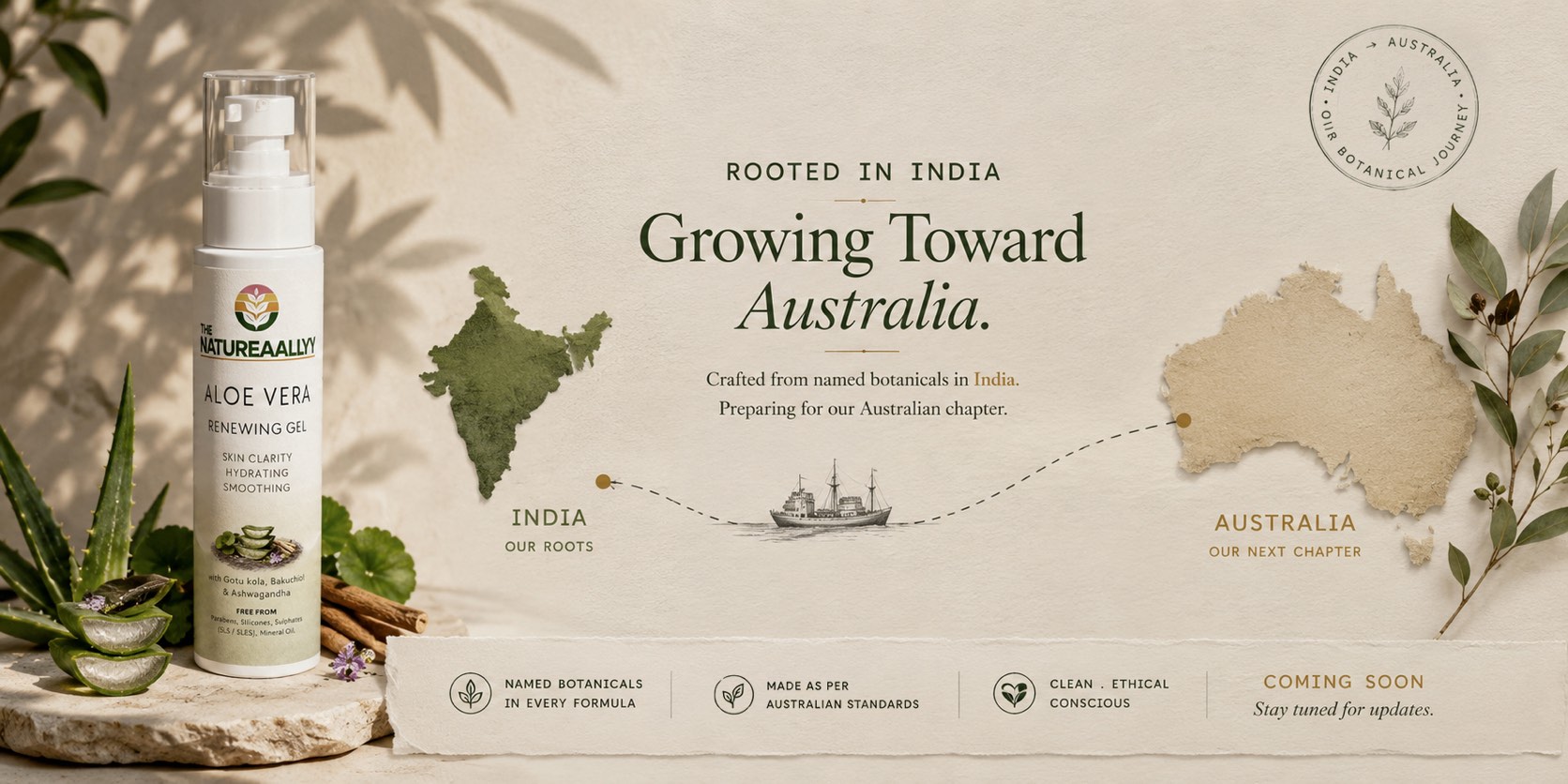 Rooted in India, growing toward Australia — coming soon